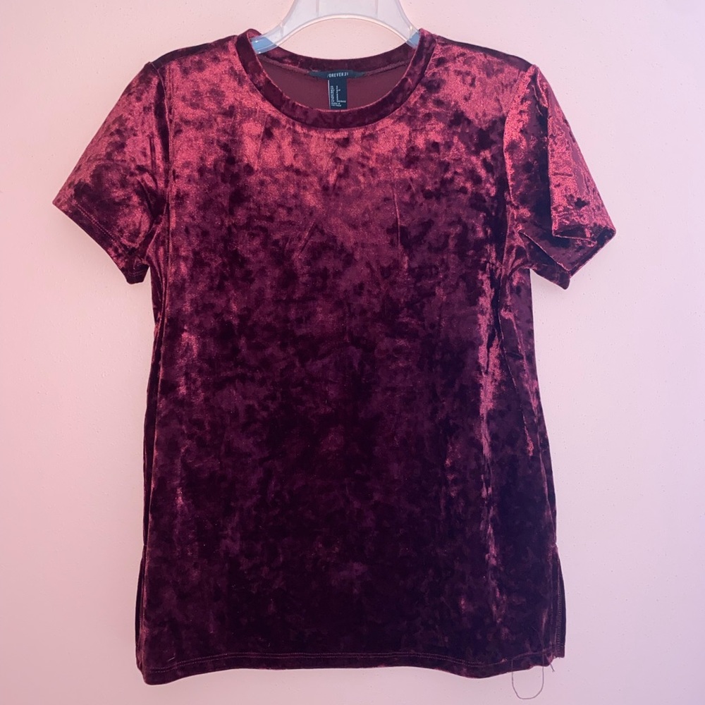 VELVET TOP